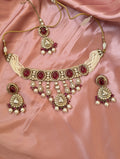 Ruby Pearl Choker Set